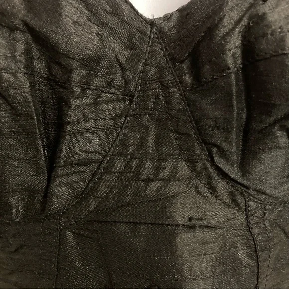 Silk Bustier Corset Halter Top Camisole - Picture 10 of 11